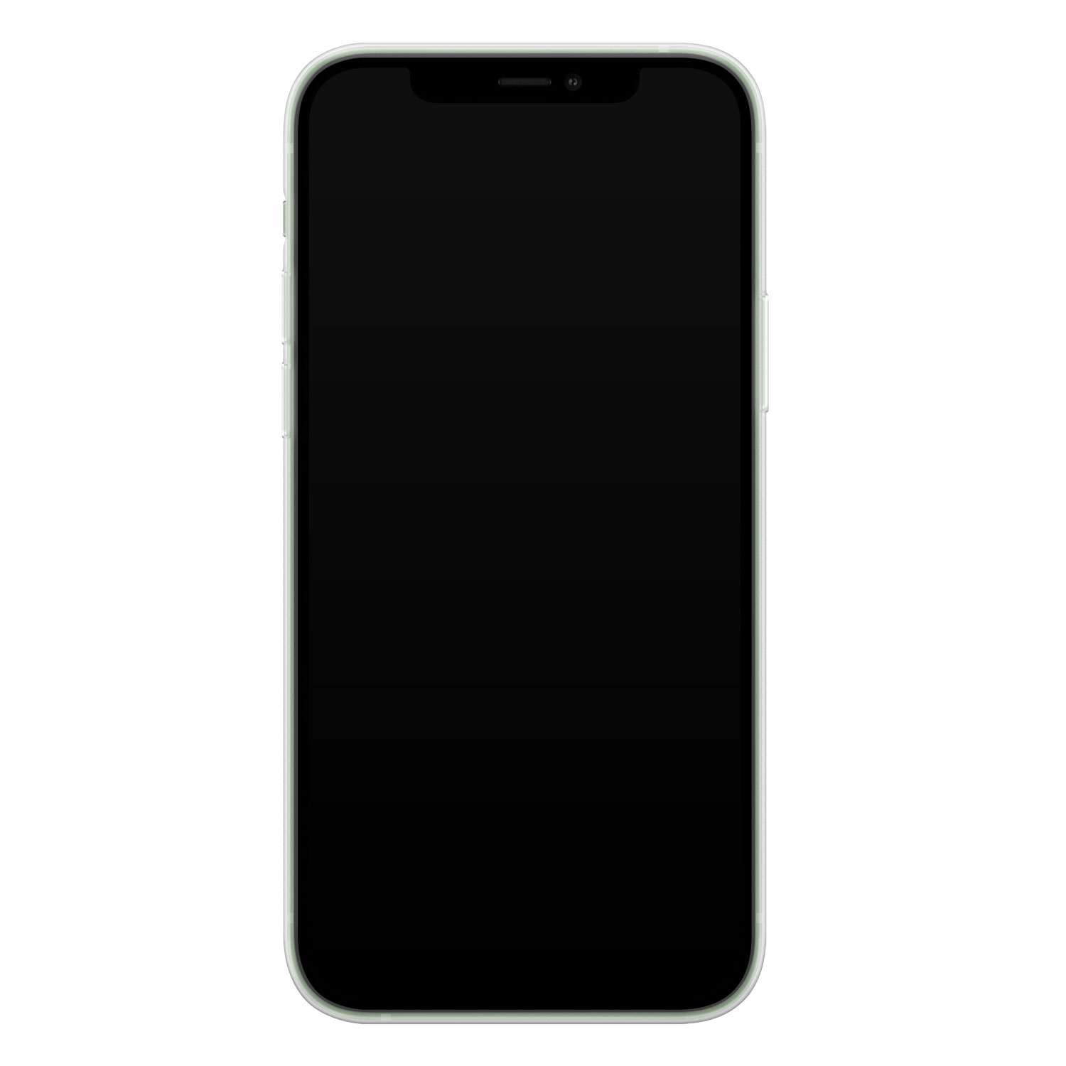 Leuke Telefoonhoesjes iPhone 12 mini siliconen hoesje - Marmer grijs