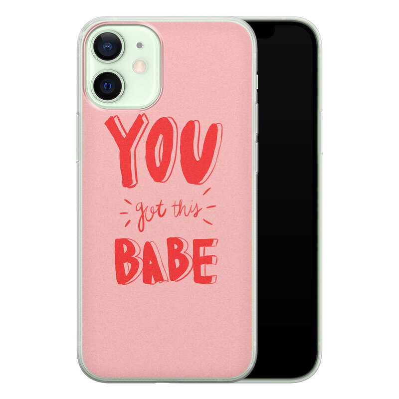 Leuke Telefoonhoesjes iPhone 12 mini siliconen hoesje - Where to go next