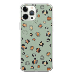 Leuke Telefoonhoesjes iPhone 12 Pro Max siliconen hoesje - Baby leo