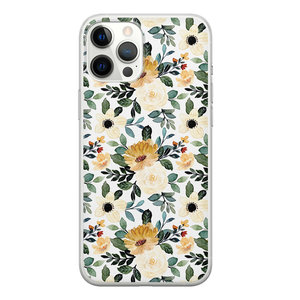 Leuke Telefoonhoesjes iPhone 12 Pro Max siliconen hoesje - Lovely flower