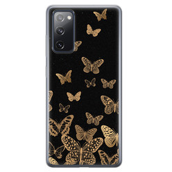 Leuke Telefoonhoesjes Samsung Galaxy S20 FE siliconen hoesje - Vlinders