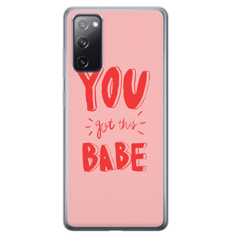 Leuke Telefoonhoesjes Samsung Galaxy S20 FE siliconen hoesje - Where to go next