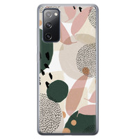 Leuke Telefoonhoesjes Samsung Galaxy S20 FE siliconen hoesje - Abstract print