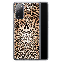 Leuke Telefoonhoesjes Samsung Galaxy S20 FE siliconen hoesje - Wild animal