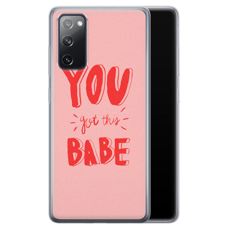 Leuke Telefoonhoesjes Samsung Galaxy S20 FE siliconen hoesje - Where to go next