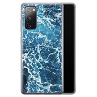 Leuke Telefoonhoesjes Samsung Galaxy S20 FE siliconen hoesje - Ocean blue