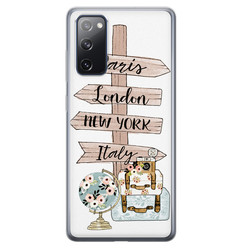 Leuke Telefoonhoesjes Samsung Galaxy S20 FE siliconen hoesje - Where to go next