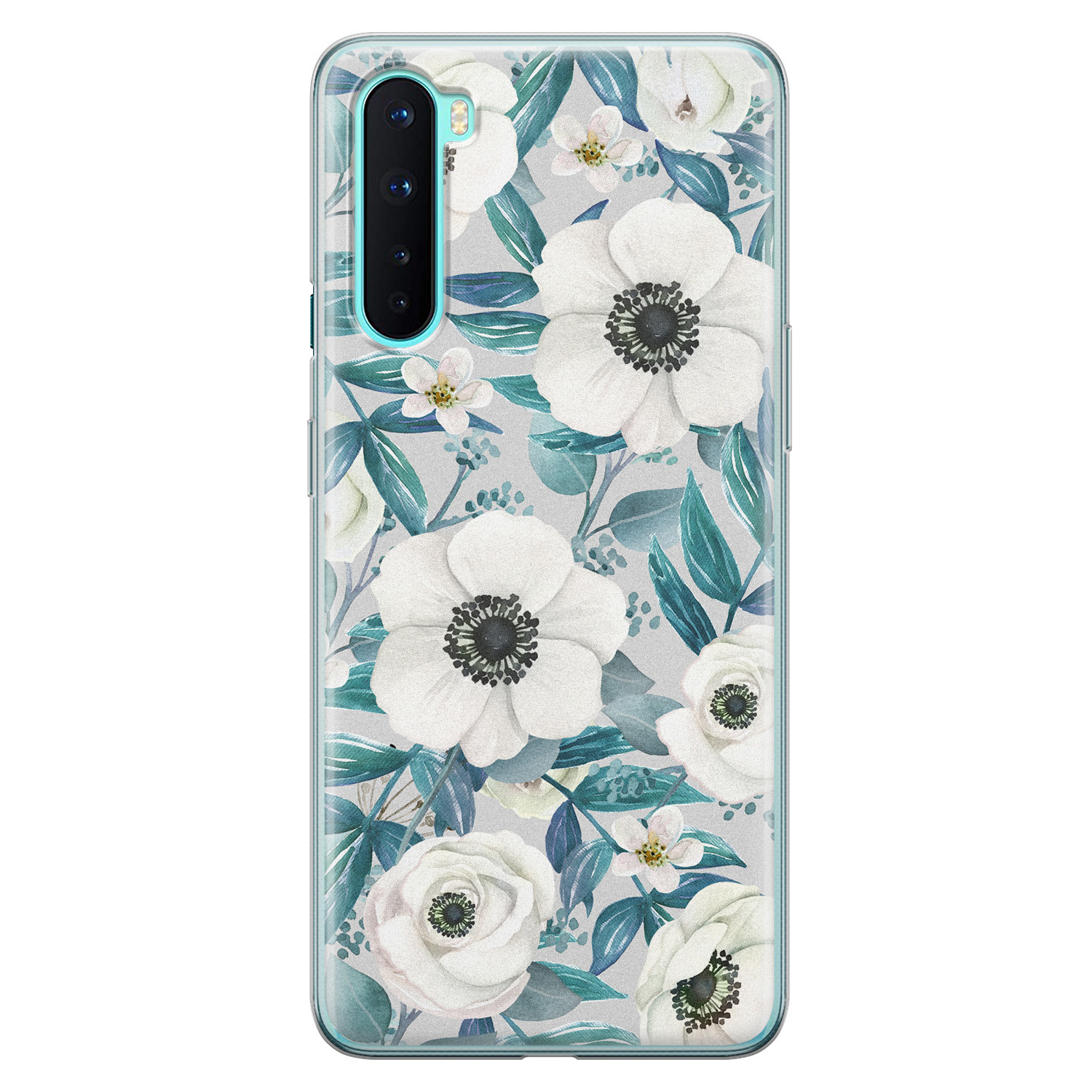 Leuke Telefoonhoesjes OnePlus Nord siliconen hoesje - Vlinders