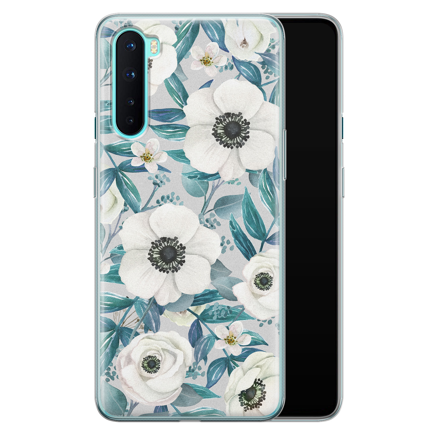 Leuke Telefoonhoesjes OnePlus Nord siliconen hoesje - Vlinders