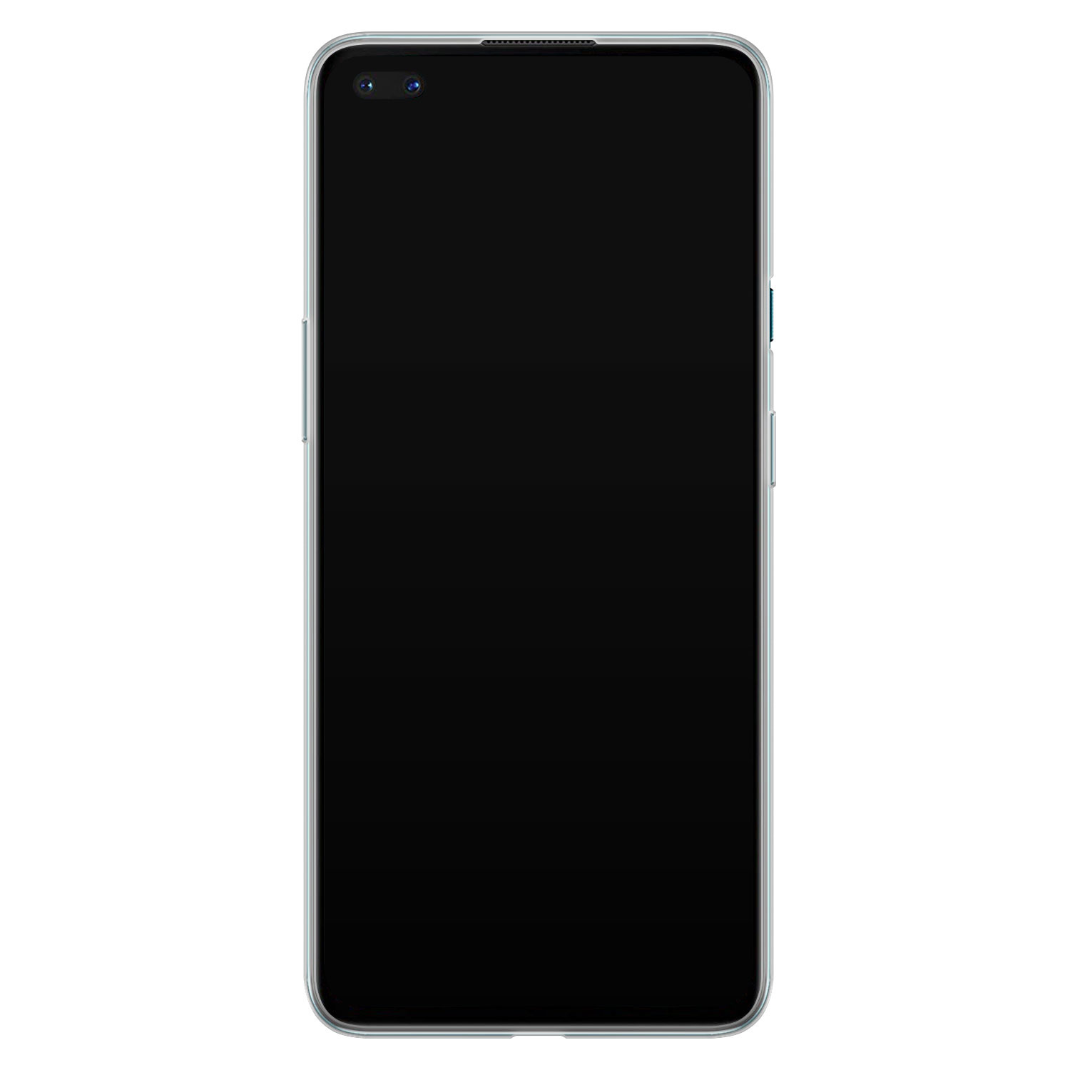 Leuke Telefoonhoesjes OnePlus Nord siliconen hoesje - Luipaard grijs