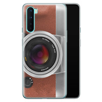 Leuke Telefoonhoesjes OnePlus Nord siliconen hoesje - Vintage camera