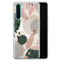 Leuke Telefoonhoesjes OnePlus Nord siliconen hoesje - Abstract print