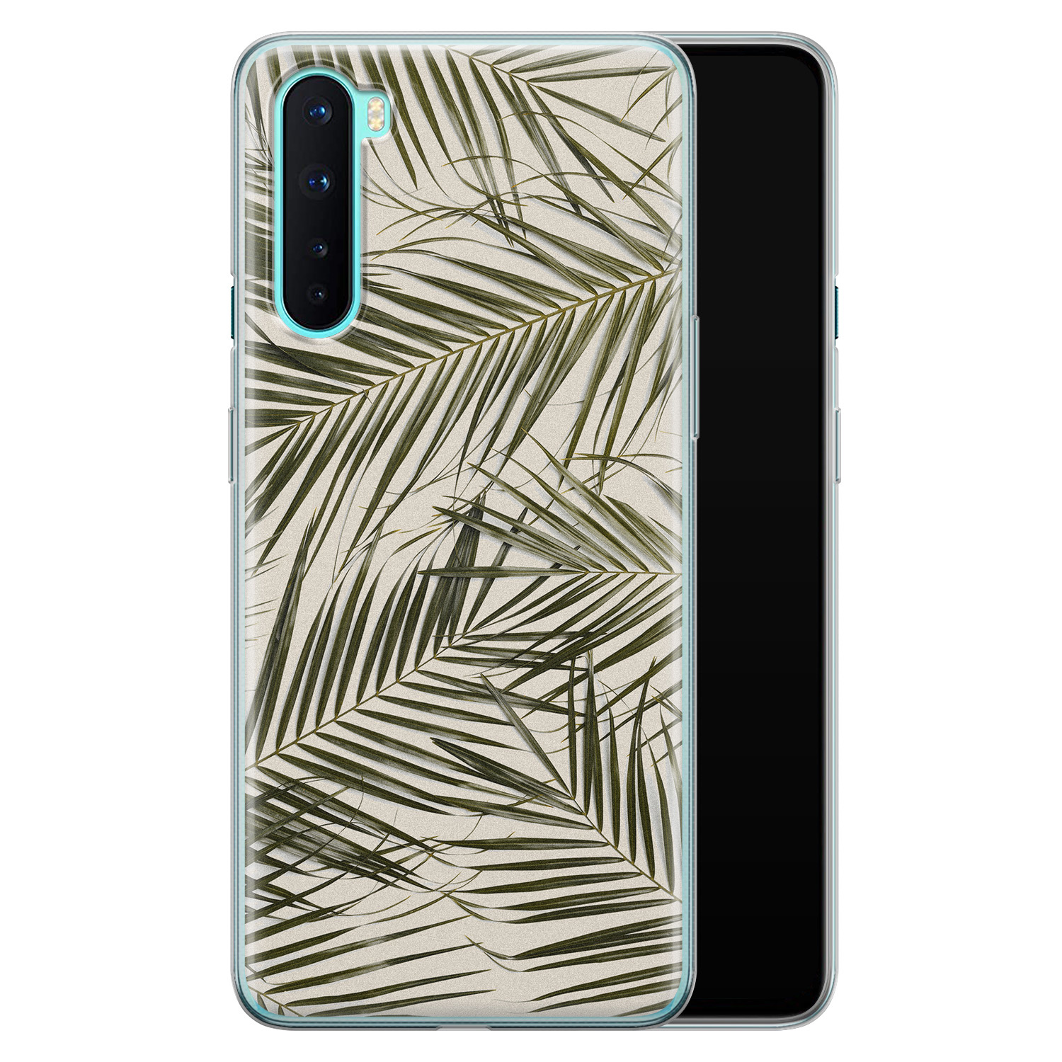 Leuke Telefoonhoesjes OnePlus Nord siliconen hoesje - Leave me alone