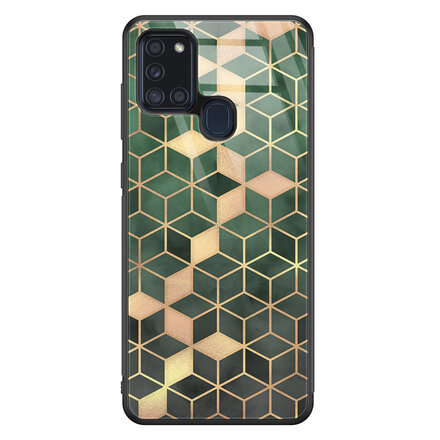 Green cubes
