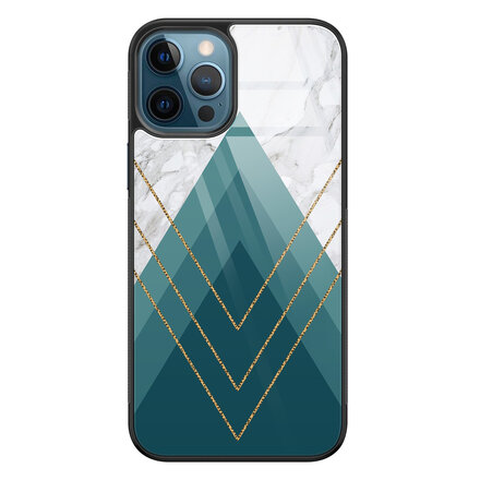 Geometrisch blauw