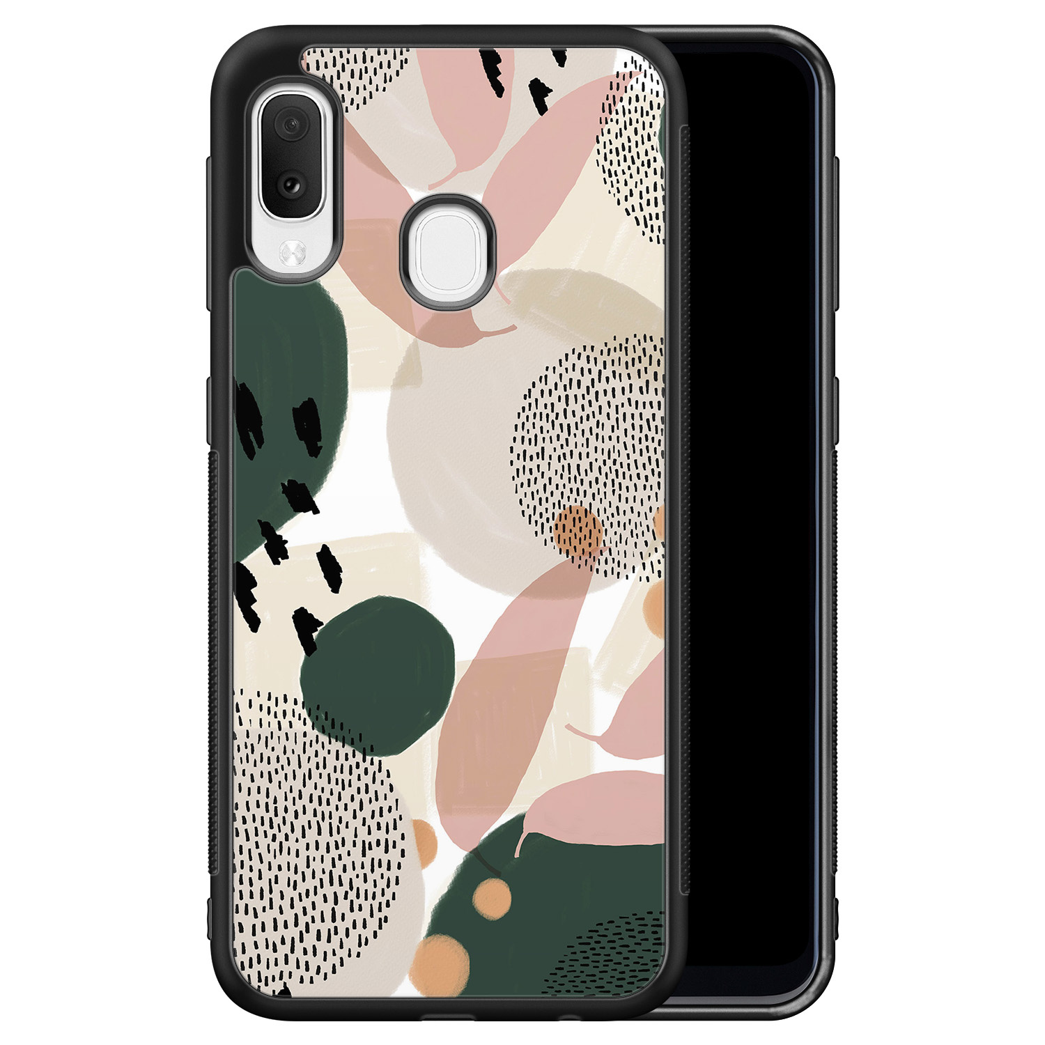 Leuke Telefoonhoesjes Samsung Galaxy A20e hoesje - Abstract print