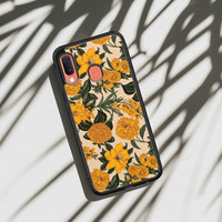 Leuke Telefoonhoesjes Samsung Galaxy A20e hoesje - Retro flowers