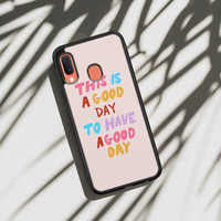 Leuke Telefoonhoesjes Samsung Galaxy A20e hoesje - This is a good day