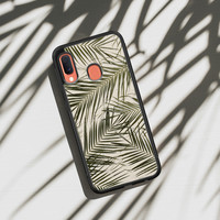 Leuke Telefoonhoesjes Samsung Galaxy A20e hoesje - Palm leaves