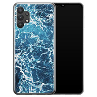 Leuke Telefoonhoesjes Samsung Galaxy A32 5G siliconen hoesje - Ocean blue