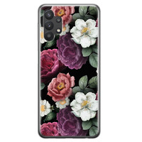 Leuke Telefoonhoesjes Samsung Galaxy A32 5G siliconen hoesje - Bloemenliefde