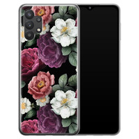 Leuke Telefoonhoesjes Samsung Galaxy A32 5G siliconen hoesje - Bloemenliefde