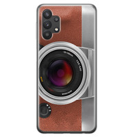 Leuke Telefoonhoesjes Samsung Galaxy A32 5G siliconen hoesje - Vintage camera