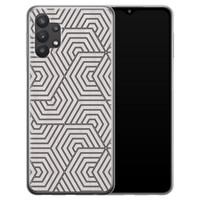 Leuke Telefoonhoesjes Samsung Galaxy A32 5G siliconen hoesje - Geometrisch