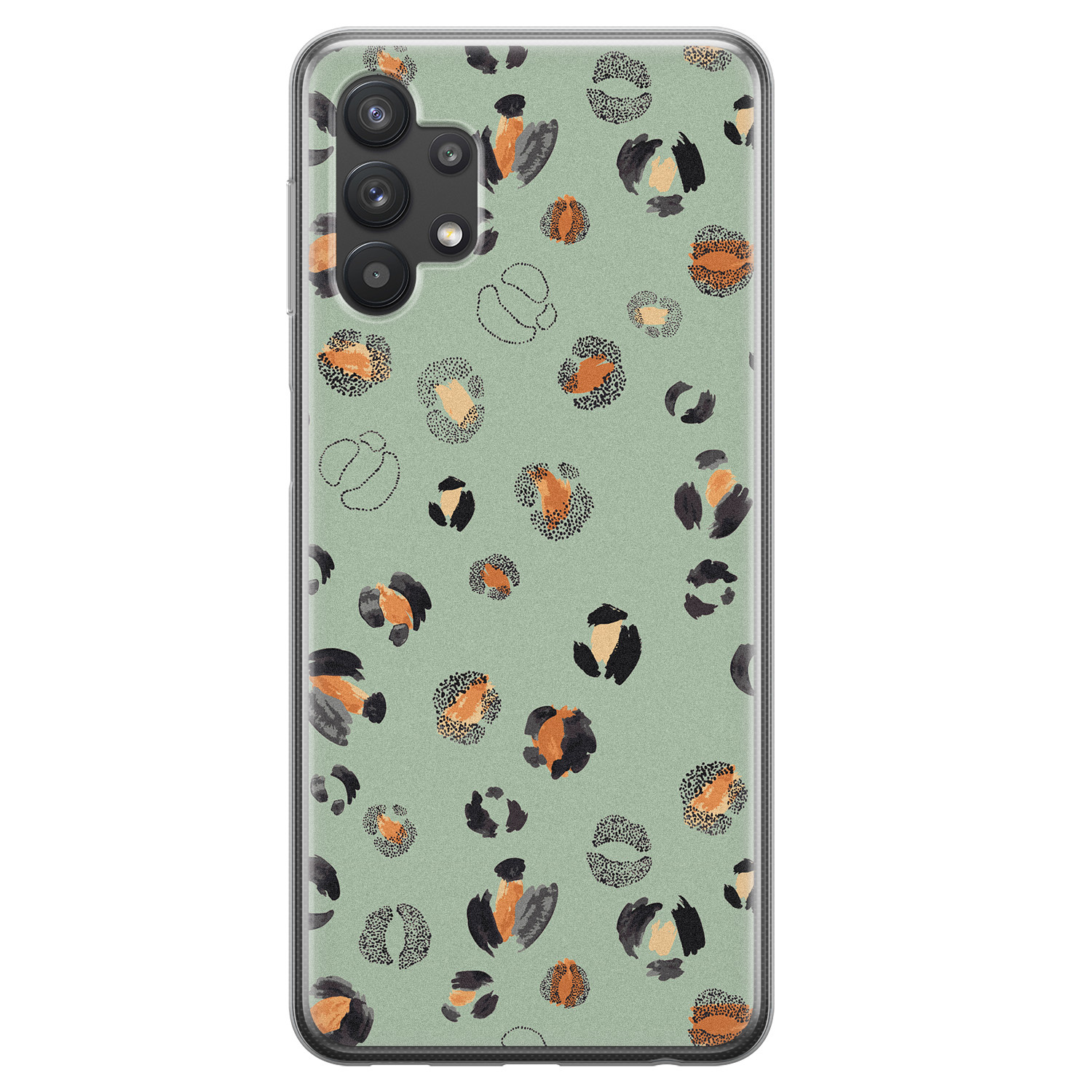 Leuke Telefoonhoesjes Samsung Galaxy A32 5G siliconen hoesje - Baby leo