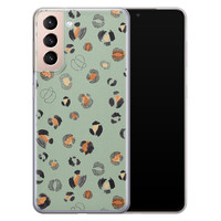 Leuke Telefoonhoesjes Samsung Galaxy S21 siliconen hoesje - Baby leo