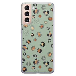 Leuke Telefoonhoesjes Samsung Galaxy S21 Plus siliconen hoesje - Baby leo