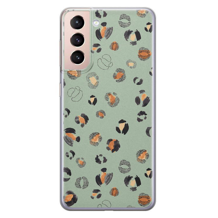 Leuke Telefoonhoesjes Samsung Galaxy S21 Plus siliconen hoesje - Baby leo