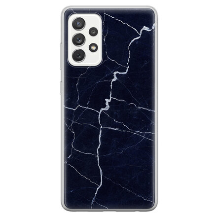 Marmer navy blauw