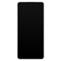 Leuke Telefoonhoesjes Samsung Galaxy A52 siliconen hoesje - Abstract gezicht lijnen