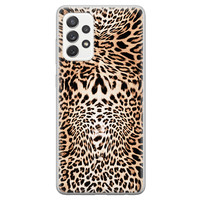 Leuke Telefoonhoesjes Samsung Galaxy A52 siliconen hoesje - Wild animal