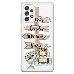 Leuke Telefoonhoesjes Samsung Galaxy A52 siliconen hoesje - Where to go next