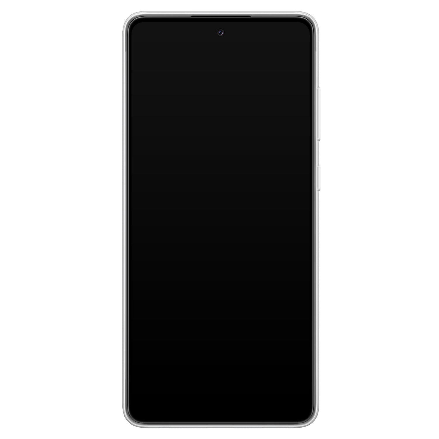 Leuke Telefoonhoesjes Samsung Galaxy A52 siliconen hoesje - Luipaard grijs