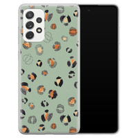 Leuke Telefoonhoesjes Samsung Galaxy A52 siliconen hoesje - Baby leo