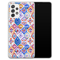 Leuke Telefoonhoesjes Samsung Galaxy A52 siliconen hoesje - Boho vibe