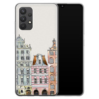 Leuke Telefoonhoesjes Samsung Galaxy A32 4G siliconen hoesje - Grachtenpandjes