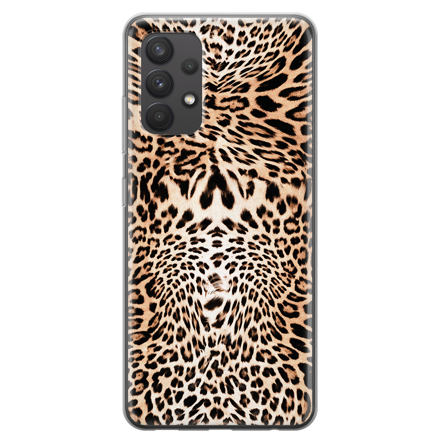 Leuke Telefoonhoesjes Samsung Galaxy A32 4G siliconen hoesje - Wild animal