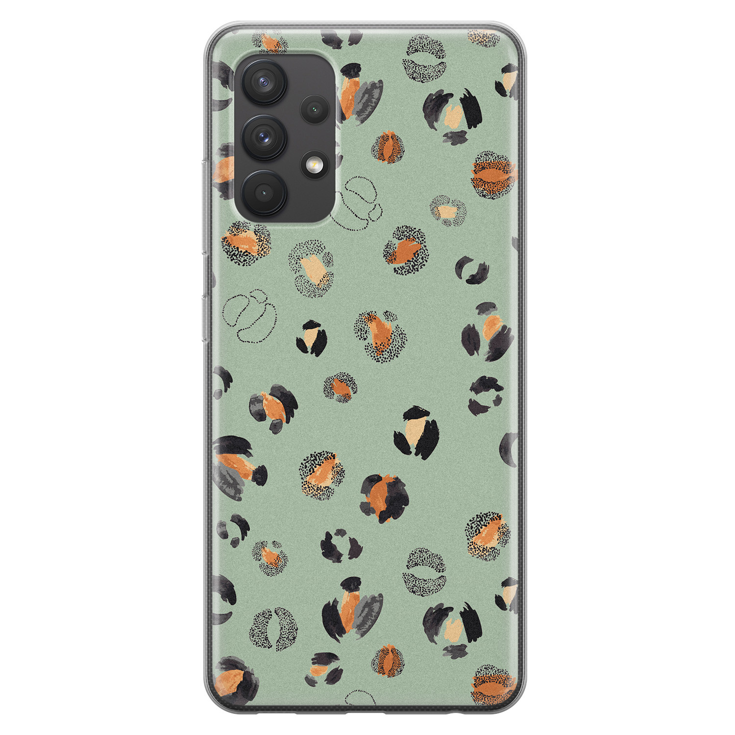 Leuke Telefoonhoesjes Samsung Galaxy A32 4G siliconen hoesje - Baby leo