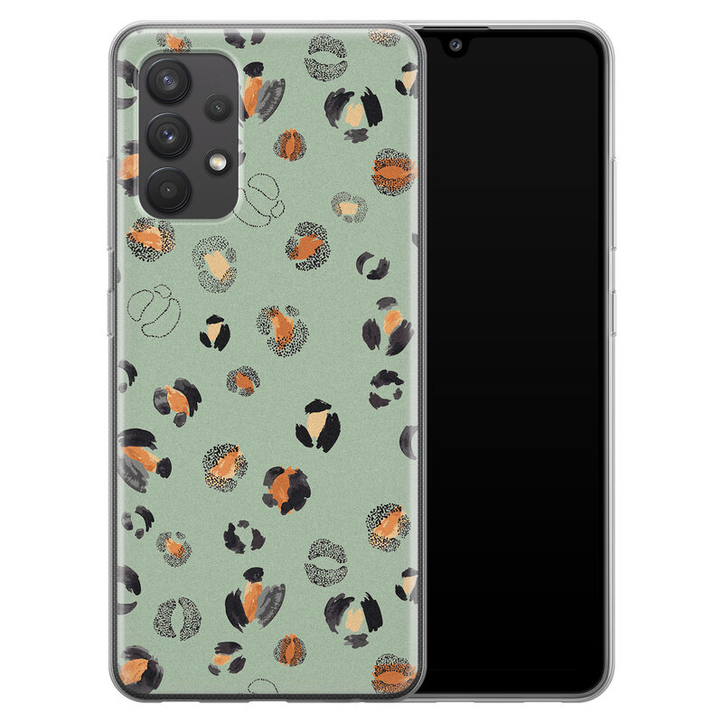 Leuke Telefoonhoesjes Samsung Galaxy A32 4G siliconen hoesje - Baby leo