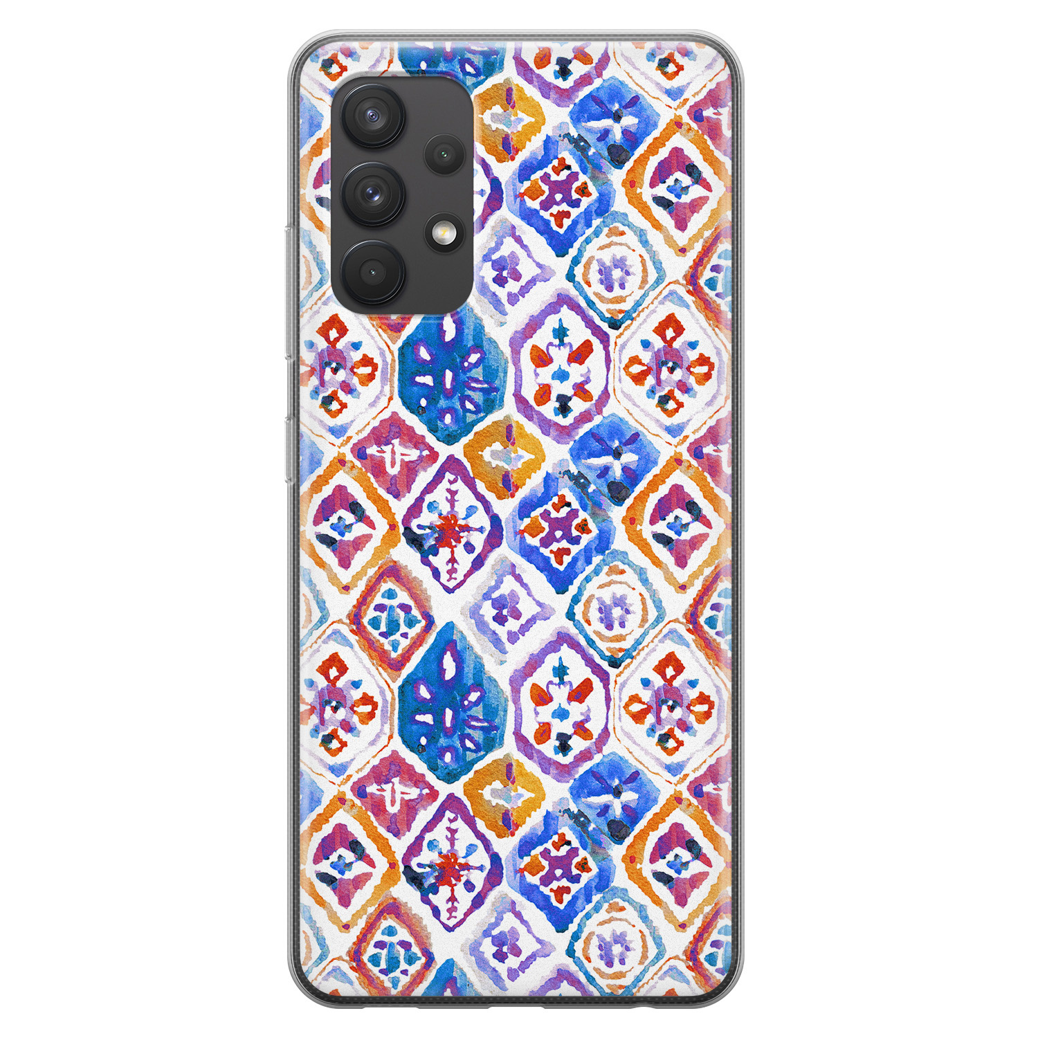 Leuke Telefoonhoesjes Samsung Galaxy A32 4G siliconen hoesje - Boho vibe