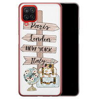 Leuke Telefoonhoesjes Samsung Galaxy A12 siliconen hoesje - Where to go next