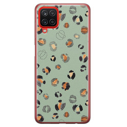 Leuke Telefoonhoesjes Samsung Galaxy A12 siliconen hoesje - Baby leo