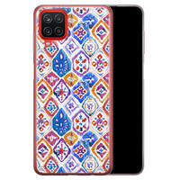 Leuke Telefoonhoesjes Samsung Galaxy A12 siliconen hoesje - Boho vibe