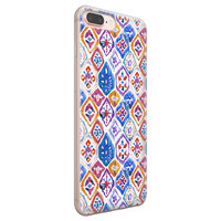 Leuke Telefoonhoesjes iPhone 8 Plus/7 Plus siliconen hoesje - Boho vibe