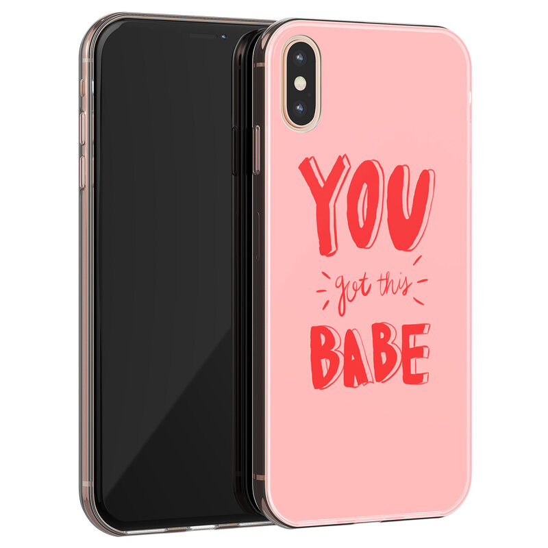 Leuke Telefoonhoesjes iPhone XS Max siliconen hoesje - Where to go next