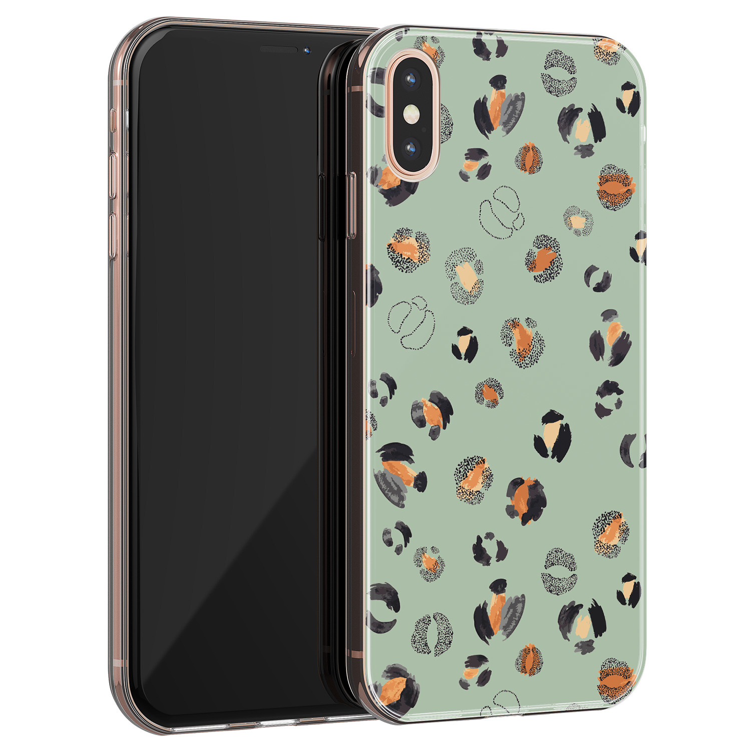 Leuke Telefoonhoesjes iPhone XS Max siliconen hoesje - Baby leo